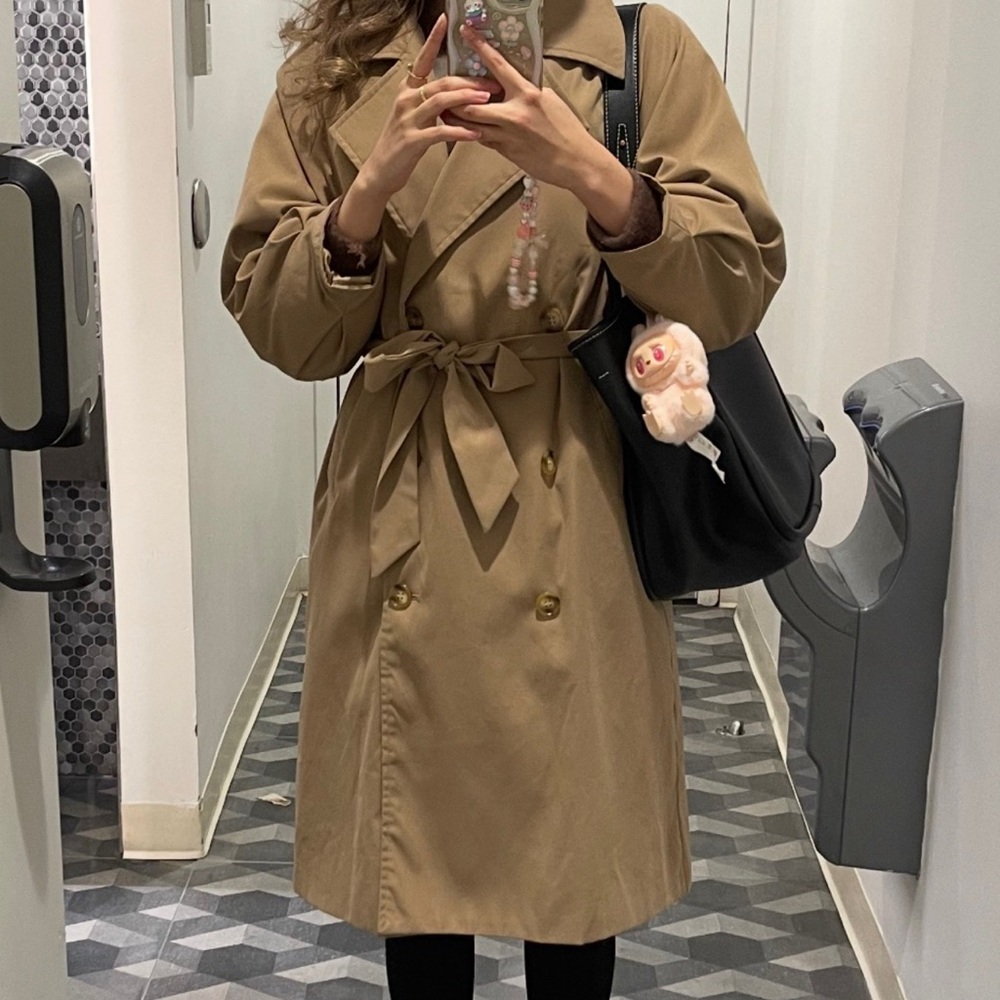 Classic Tan Trench Coat